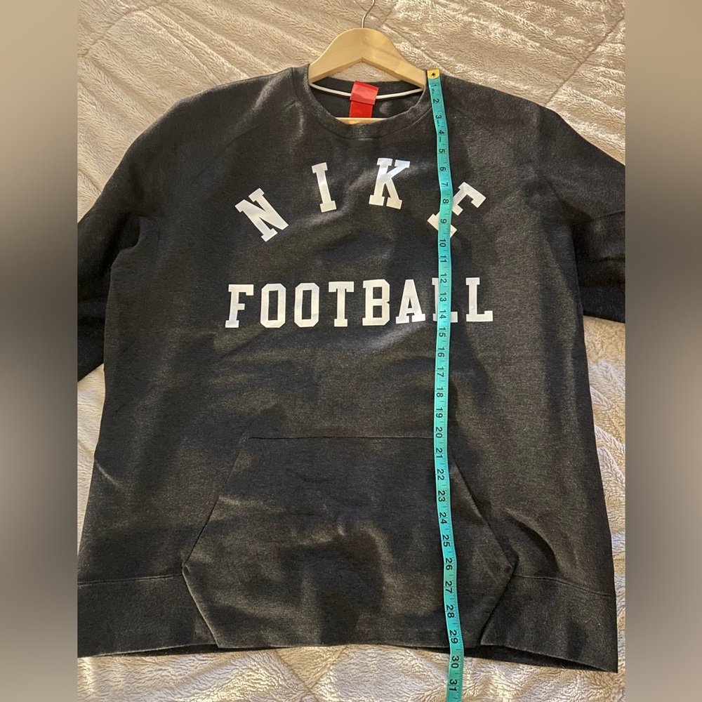 Nike Men’s Football Black Sweatshirt, Size XXL